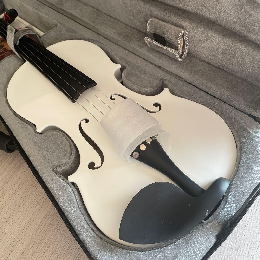 [新品] Hallstatt バイオリン V-12/WH 4/4サイズ ホワイト