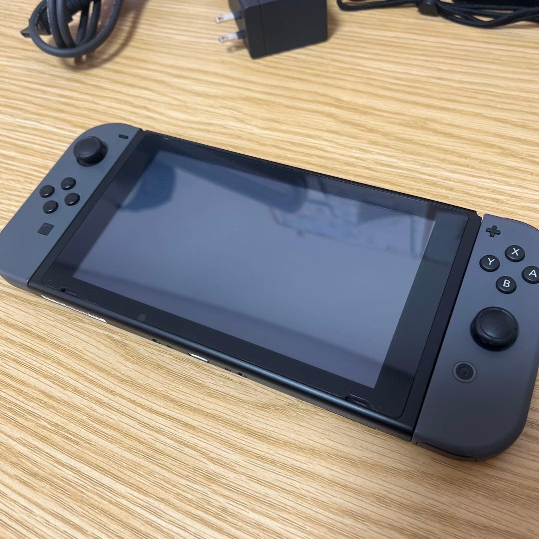Nintendo Switch 本体 バッテリー強化版 グレー 付属品多数あり