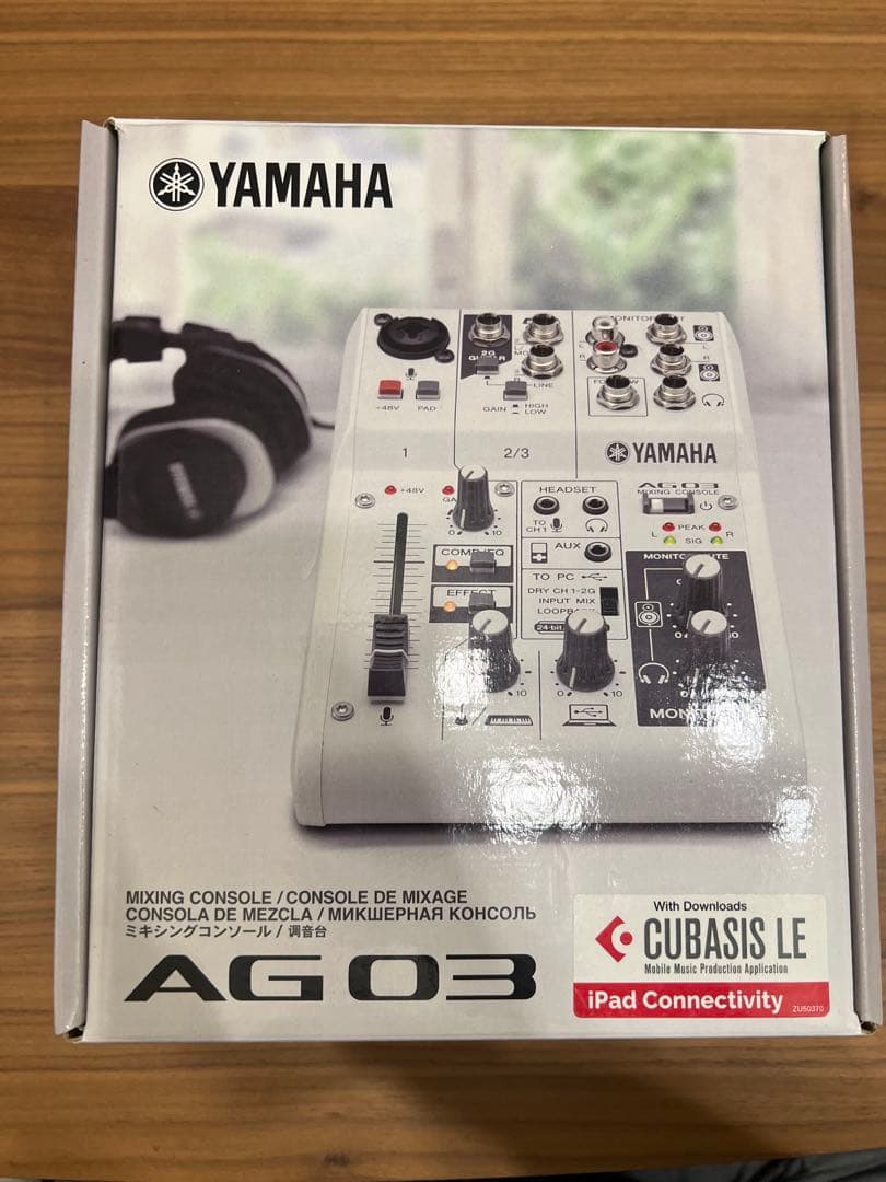 【送料込・動作確認済】YAMAHA AG03 ミキシングコンソール