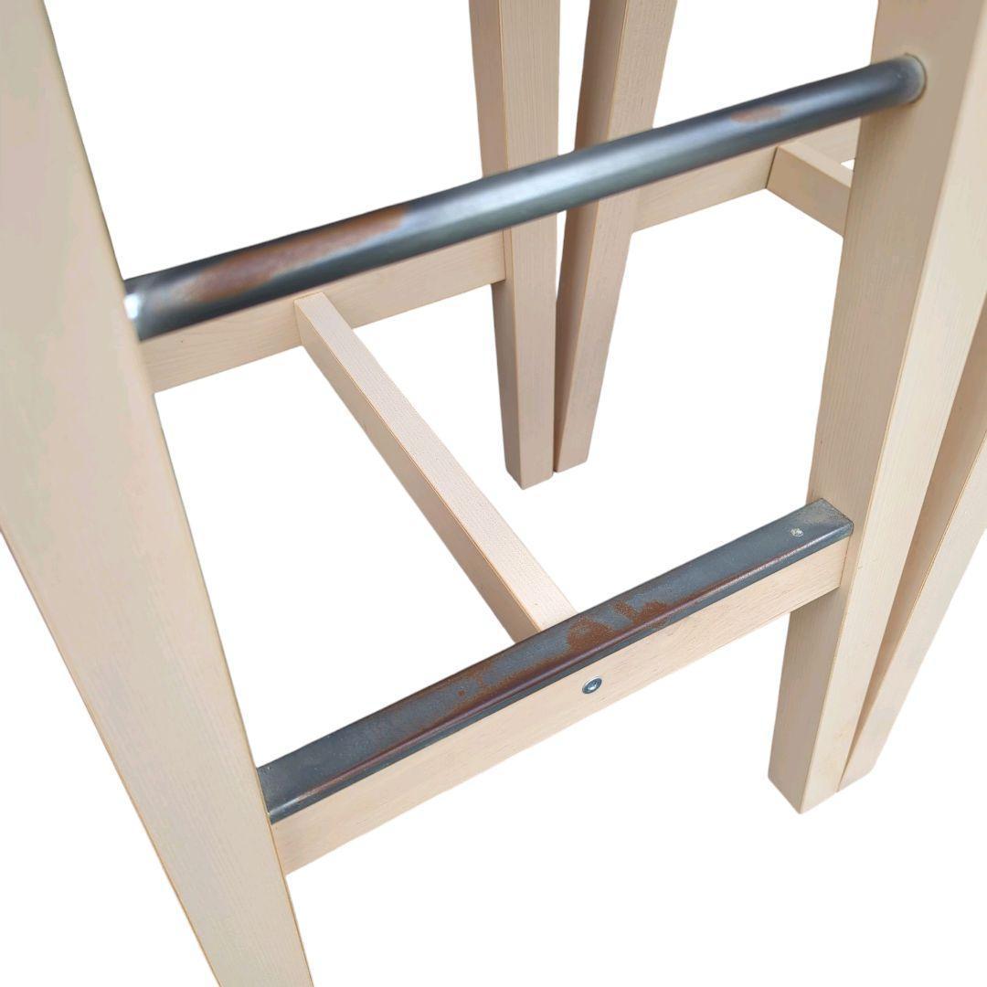 【美品】2脚 IKEA NILSOLLE カウンターチェア バーチ 74 cm