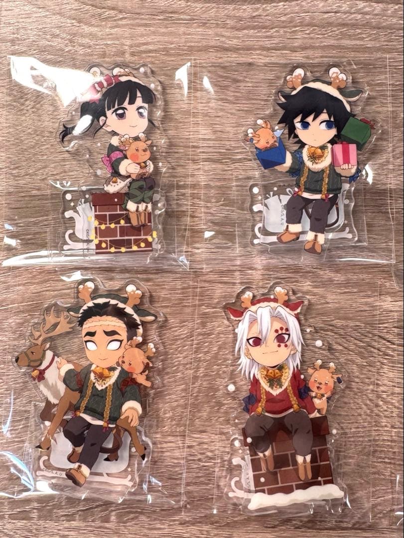 鬼滅の刃　クリスマス2025 アクリルスタンド10点セット