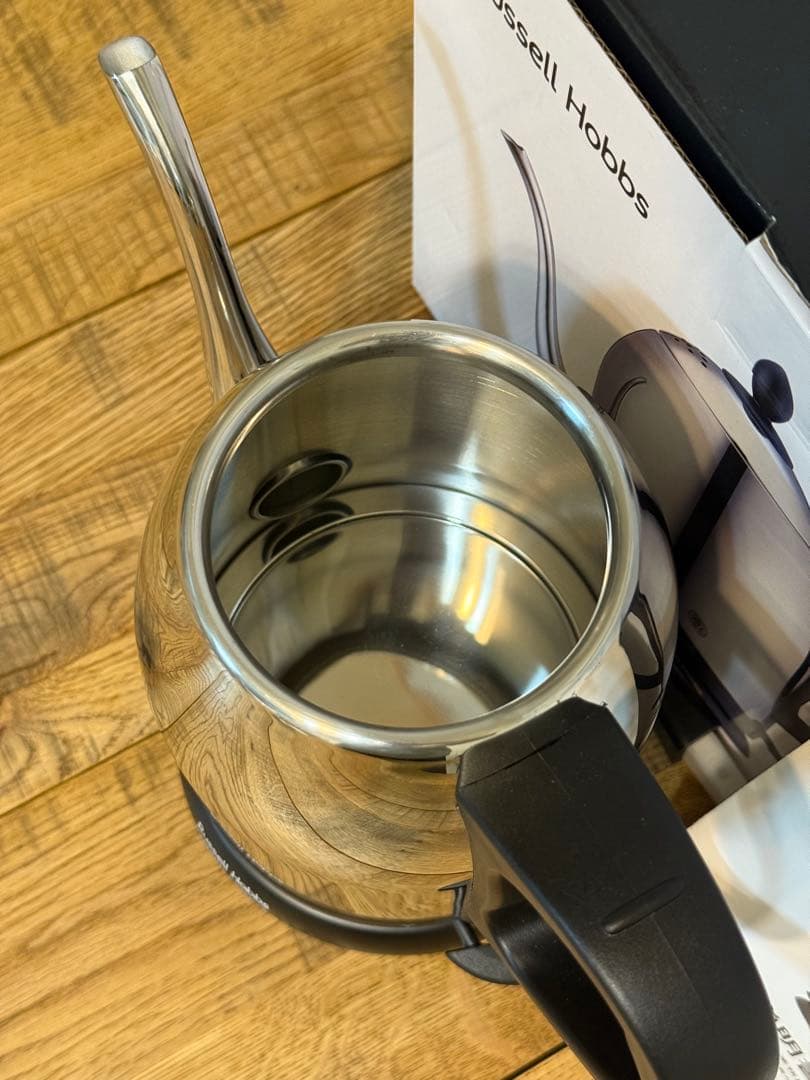 新品 ラッセルホブス カフェケトル 1.2 7412JP