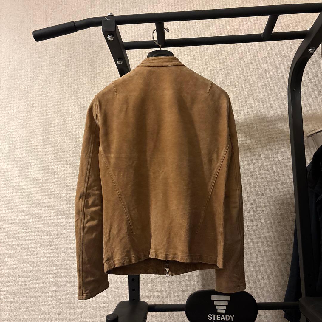 ISAMUKATAYAMA BACKLASH 白鞣しスエードライダース　サイズ1