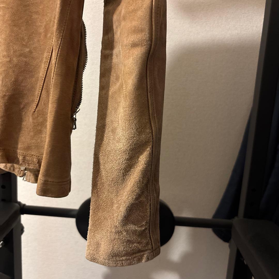 ISAMUKATAYAMA BACKLASH 白鞣しスエードライダース　サイズ1