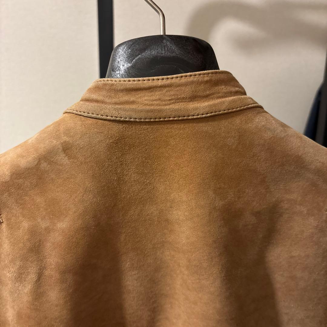 ISAMUKATAYAMA BACKLASH 白鞣しスエードライダース　サイズ1