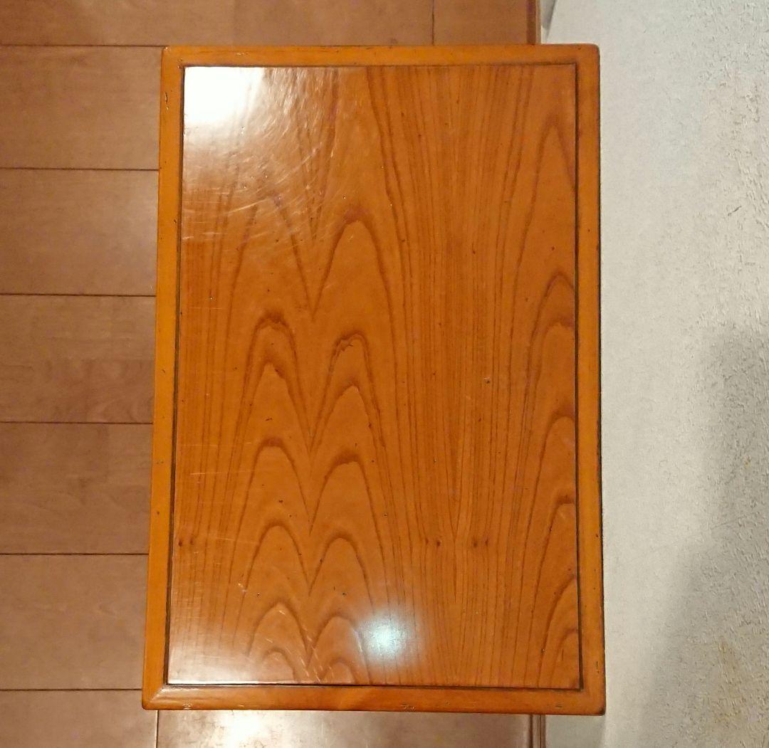 稀少 SELVA イタリア製 チェリー材 サイドテーブル アンティーク家具