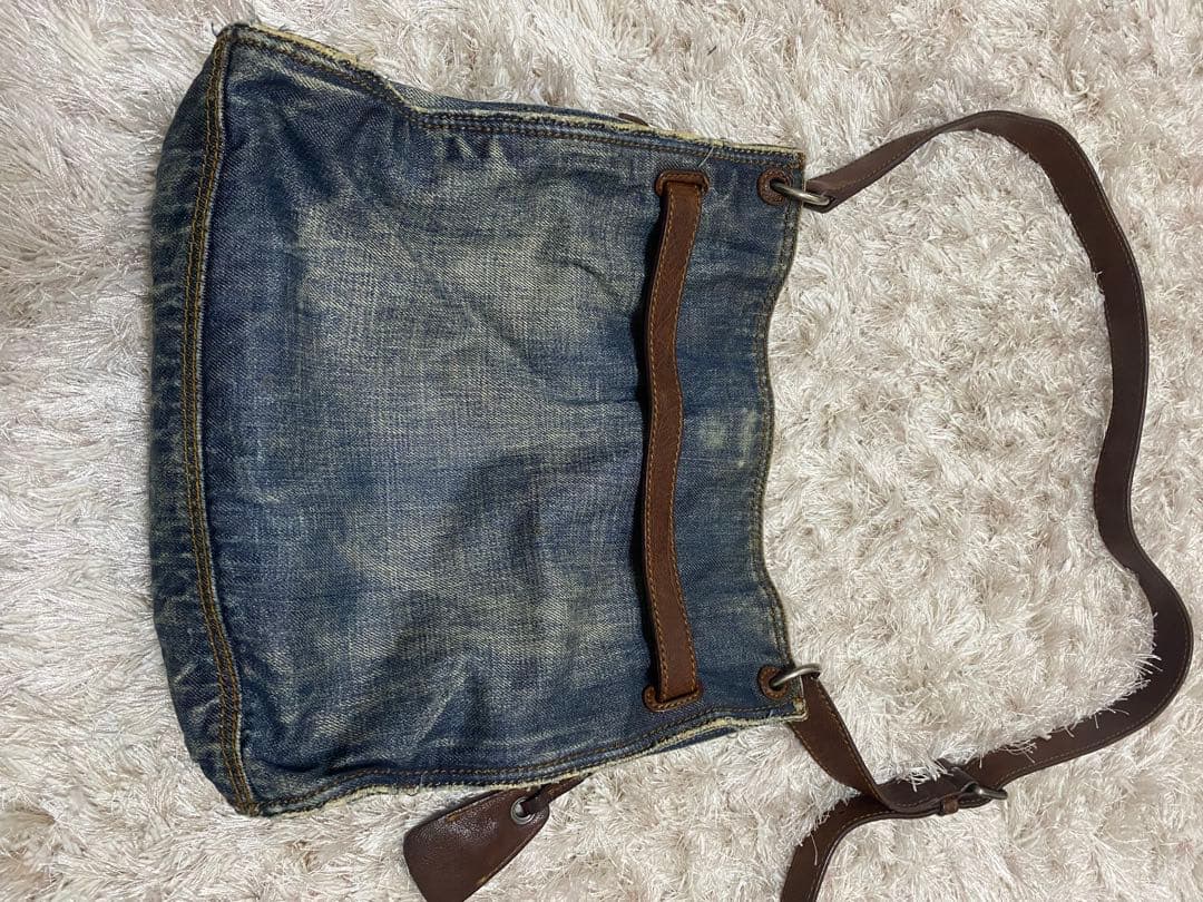 miu miu デニム　ショルダーバッグ