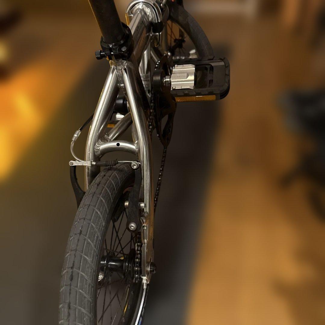 14型 折りたたみ自転車 レジェリア14(MHシルバー/シングルシフト）