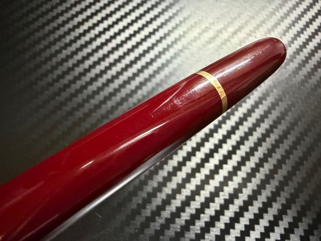 美品 モンブラン マイスターシュテュック 144 ボルドー 中白 F 万年筆