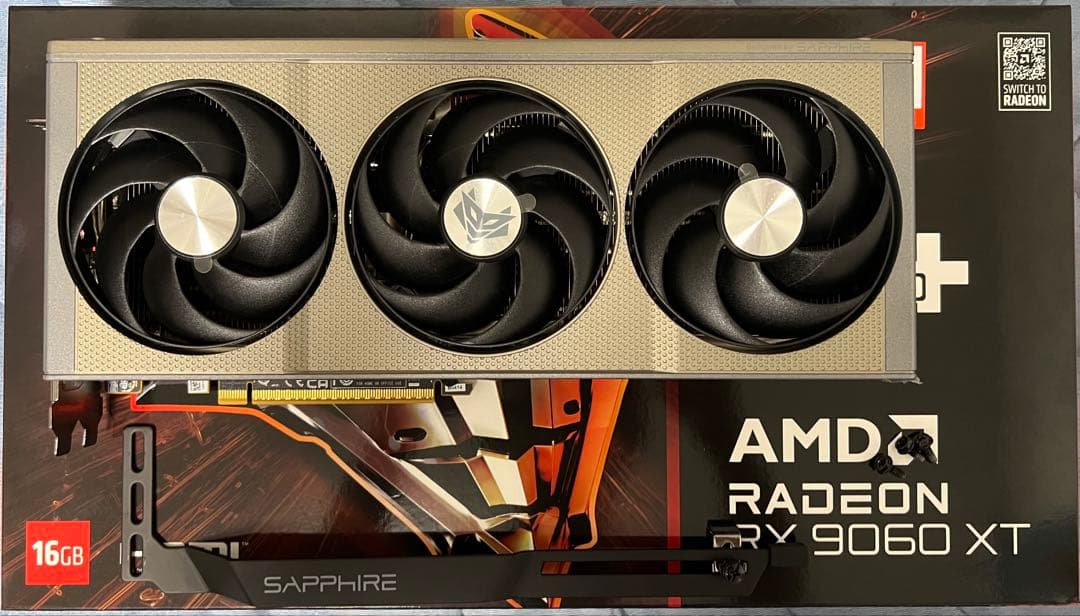 グラフィックボード・グラボ・ビデオカード AMD Radeon RX 9060 XT 16GB NITRO+