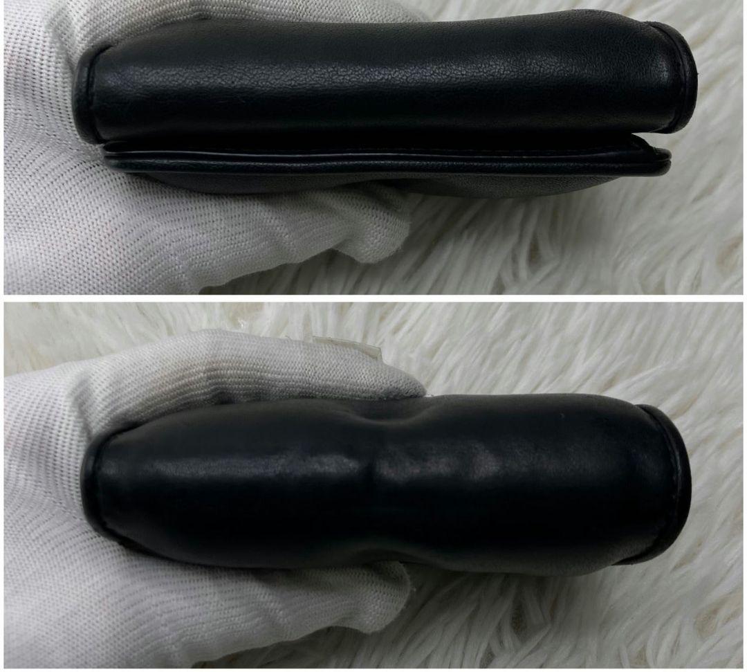 ✨極美品　付属品完備✨マルジェラ　三つ折り　グラムスラム　カレンダー　ブラック