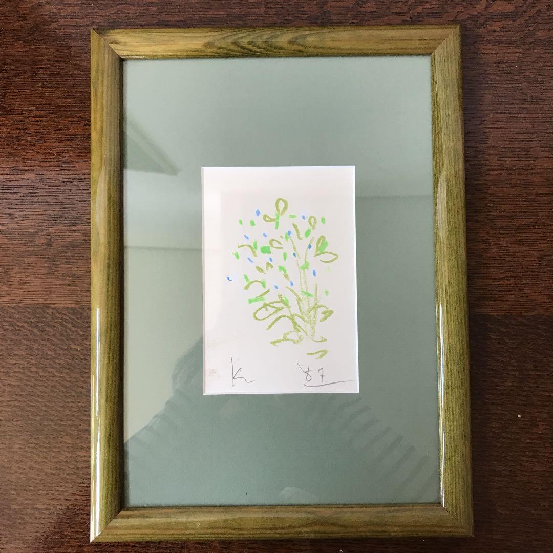 黒田征太郎　パステル画