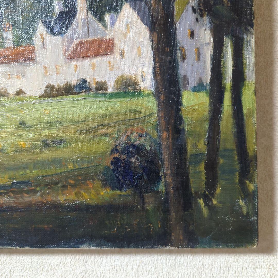 F8号油彩画（額縁なし)No.68