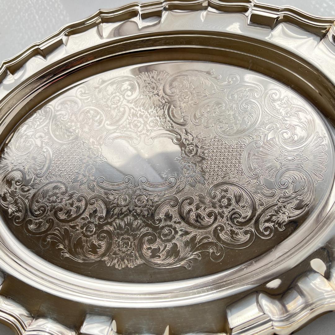 【Ranleigh】オードブルプレート / ギャラリートレー 42cm