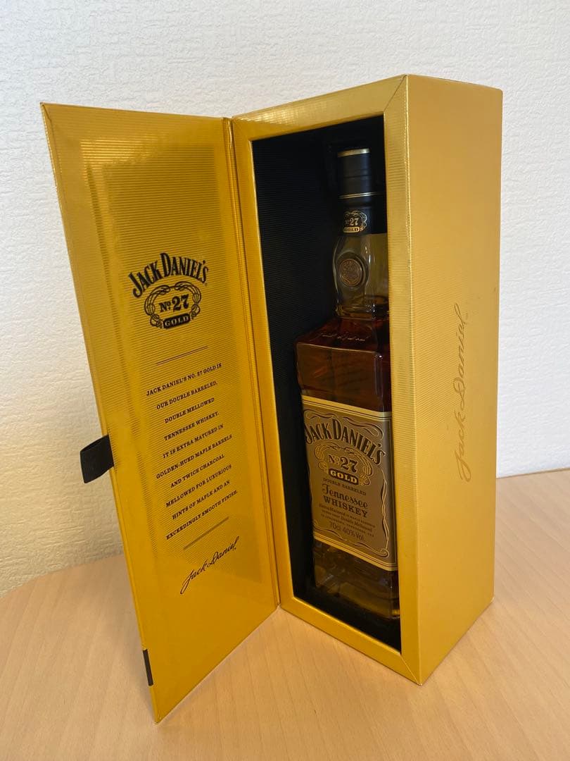 Jack Daniel's No. 27 Gold ジャックダニエル　箱付き