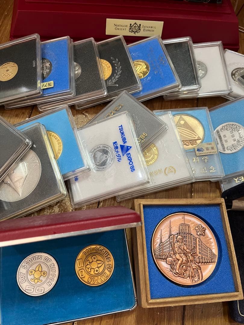 記念メダルまとめ　鉄道模型　6.1kg