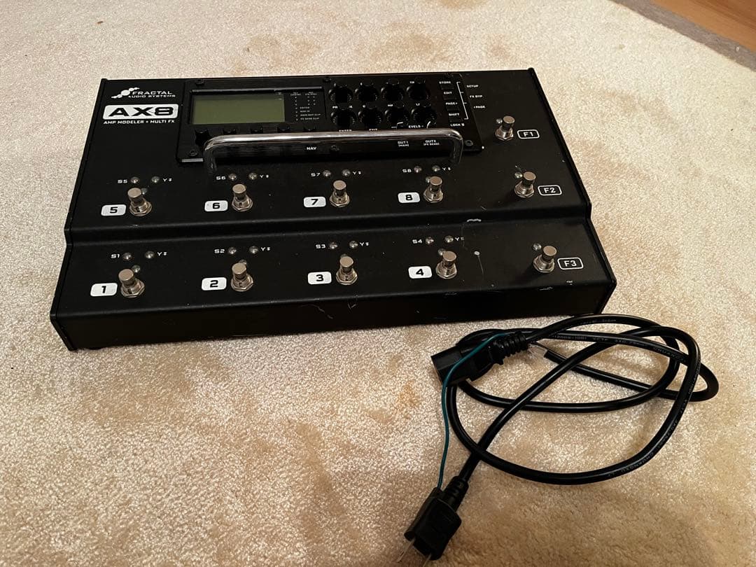 Fractal Audio AX8 ＋ EV-1 エクスプレッションペダルセット