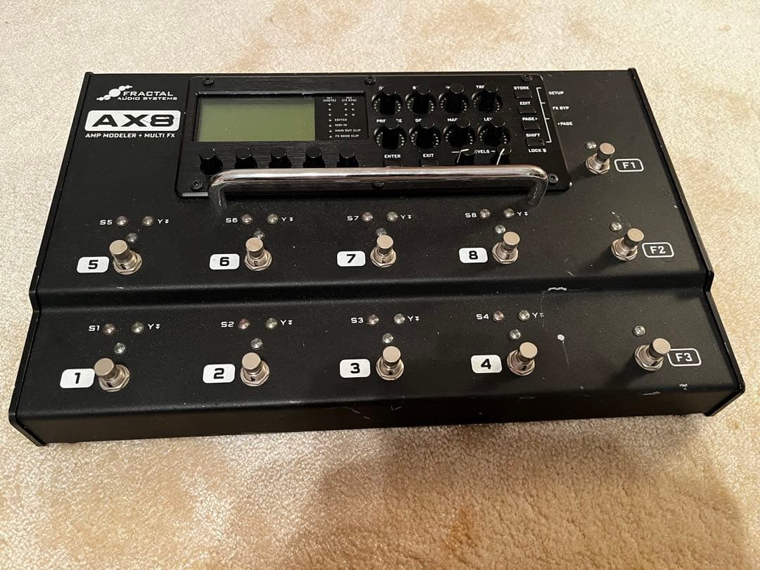 Fractal Audio AX8 ＋ EV-1 エクスプレッションペダルセット