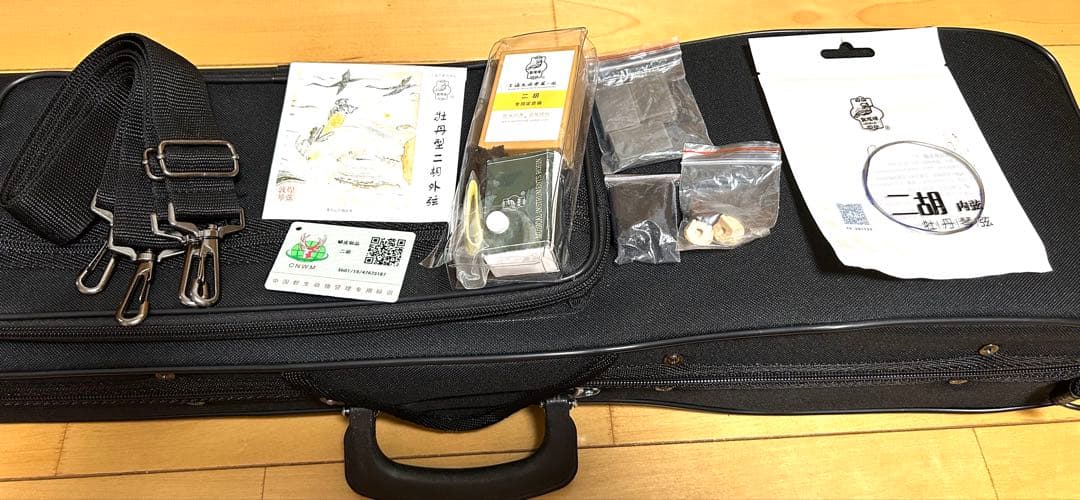 二胡（アルフー）敦煌牌（とんこうはい）上海民族楽器極美品