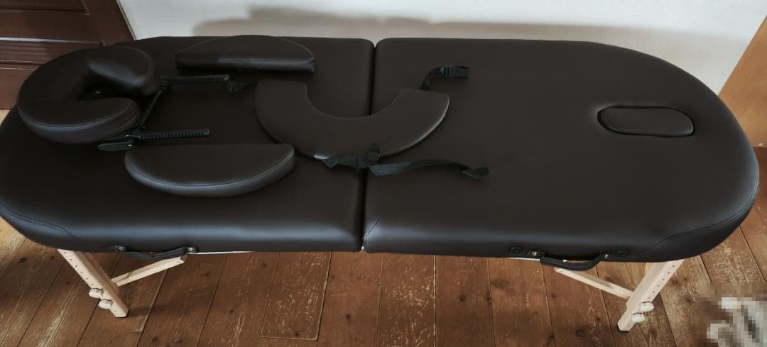 折りたたみ マッサージベッド 木製 有孔　SevenBeauty　UU-006