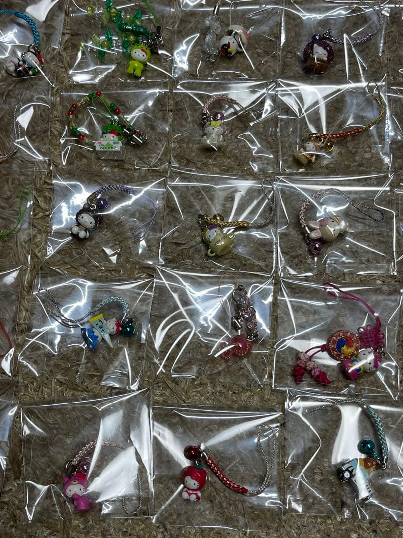 ハローキティ　ストラップ　50点まとめ