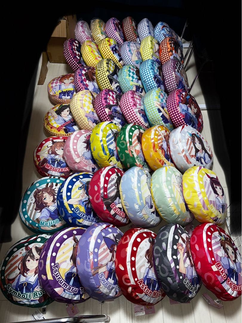 【謹賀新年セール】プライズ ウマ娘 ラウンドクッション 全42種 コンプリート