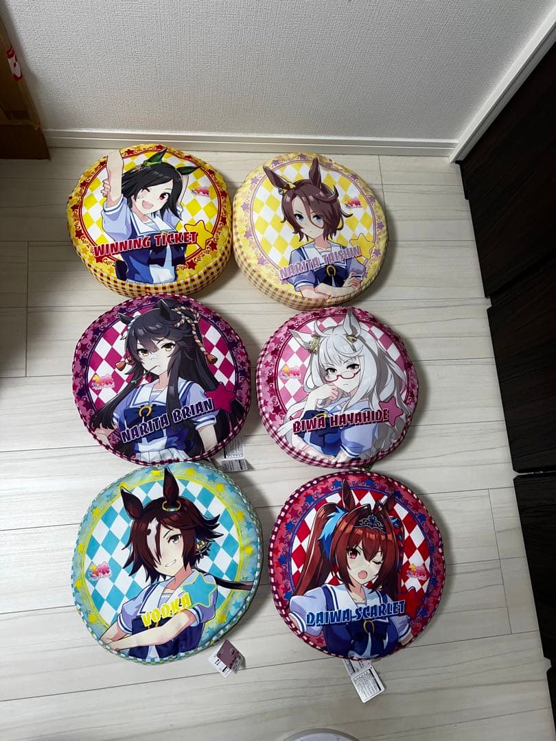 【謹賀新年セール】プライズ ウマ娘 ラウンドクッション 全42種 コンプリート