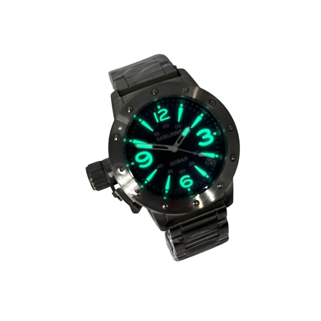 未使用 ダイバーズウォッチ シーレーン 蓄光