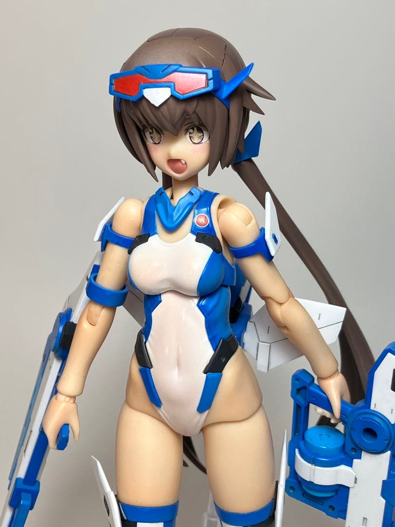 フレームアームズ・ガール　スティレット　swimsuit blue