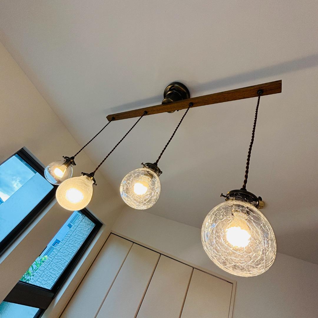 【★最終価格★早いもの勝ち40%OFF!! 】おしゃれペンダントライト4連!!!