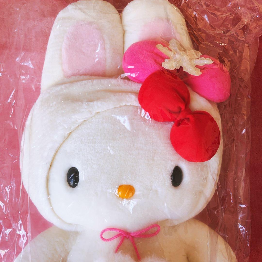 希少レア　ハローキティ　ぬいぐるみ　北海道限定　雪ウサギ　2000 サンリオ