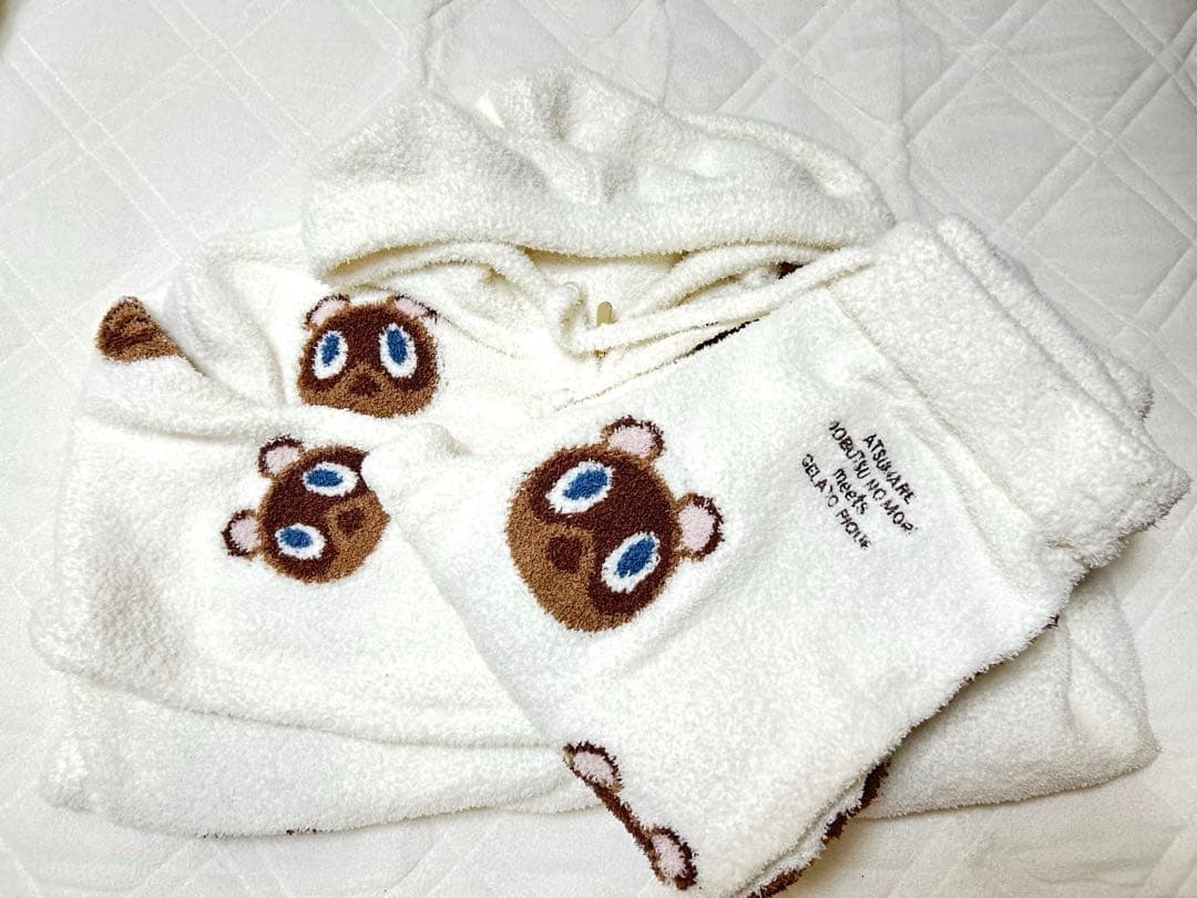 GELATO PIQUE ジェラピケ ルームウェア セットどうぶつの森 たぬきち