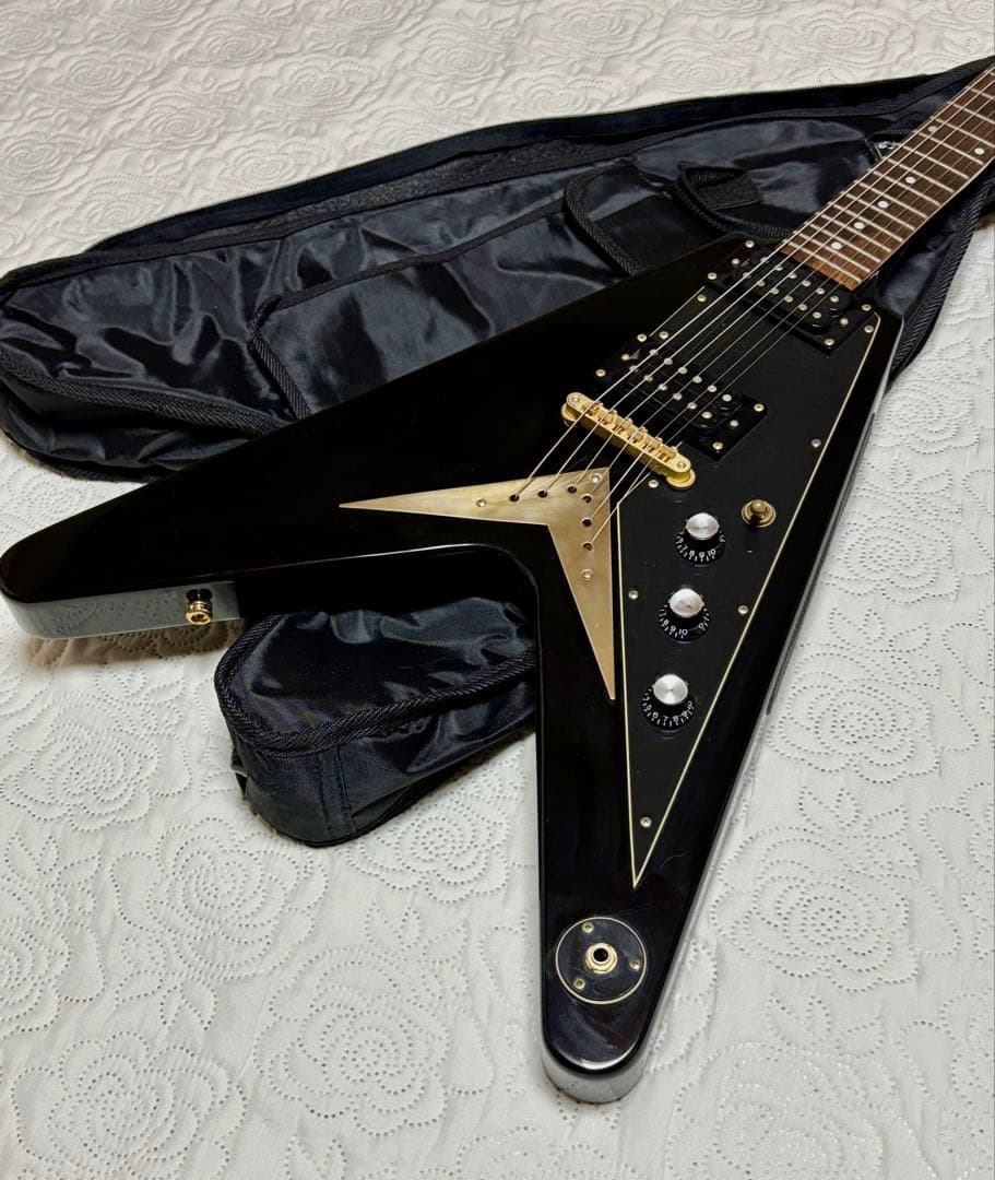 ギター Epiphone by GIBSON Flying V 1958 Korina