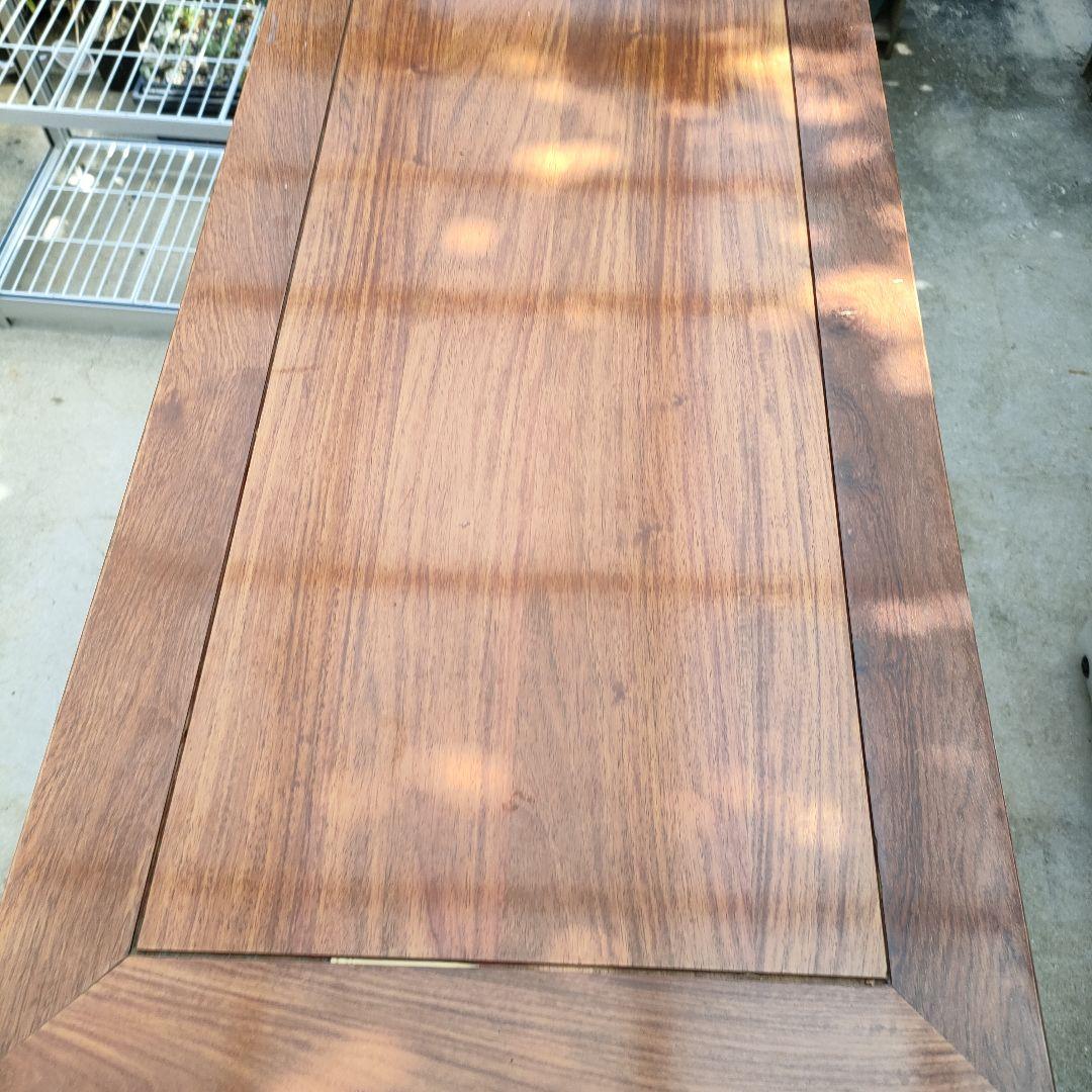 花梨？総無垢材。木製6段引き出し箪笥