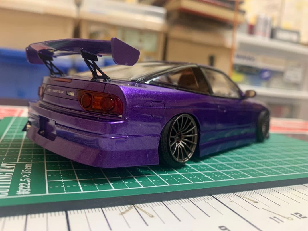アオシマ　1/24 URAS RPS13 180SX 完成品
