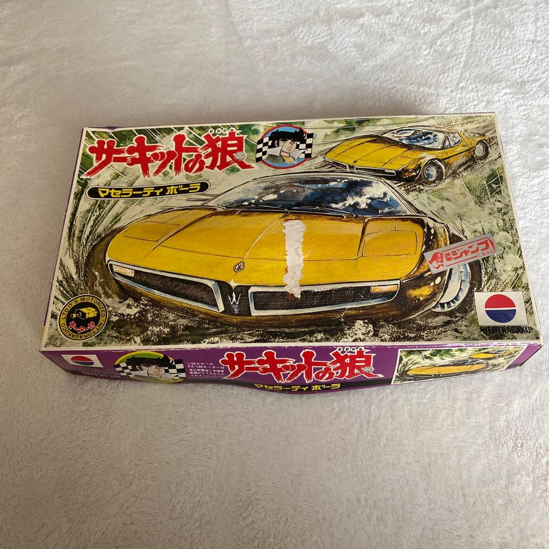 【絶版】サーキット狼　マセラティ ボーラ 1/28