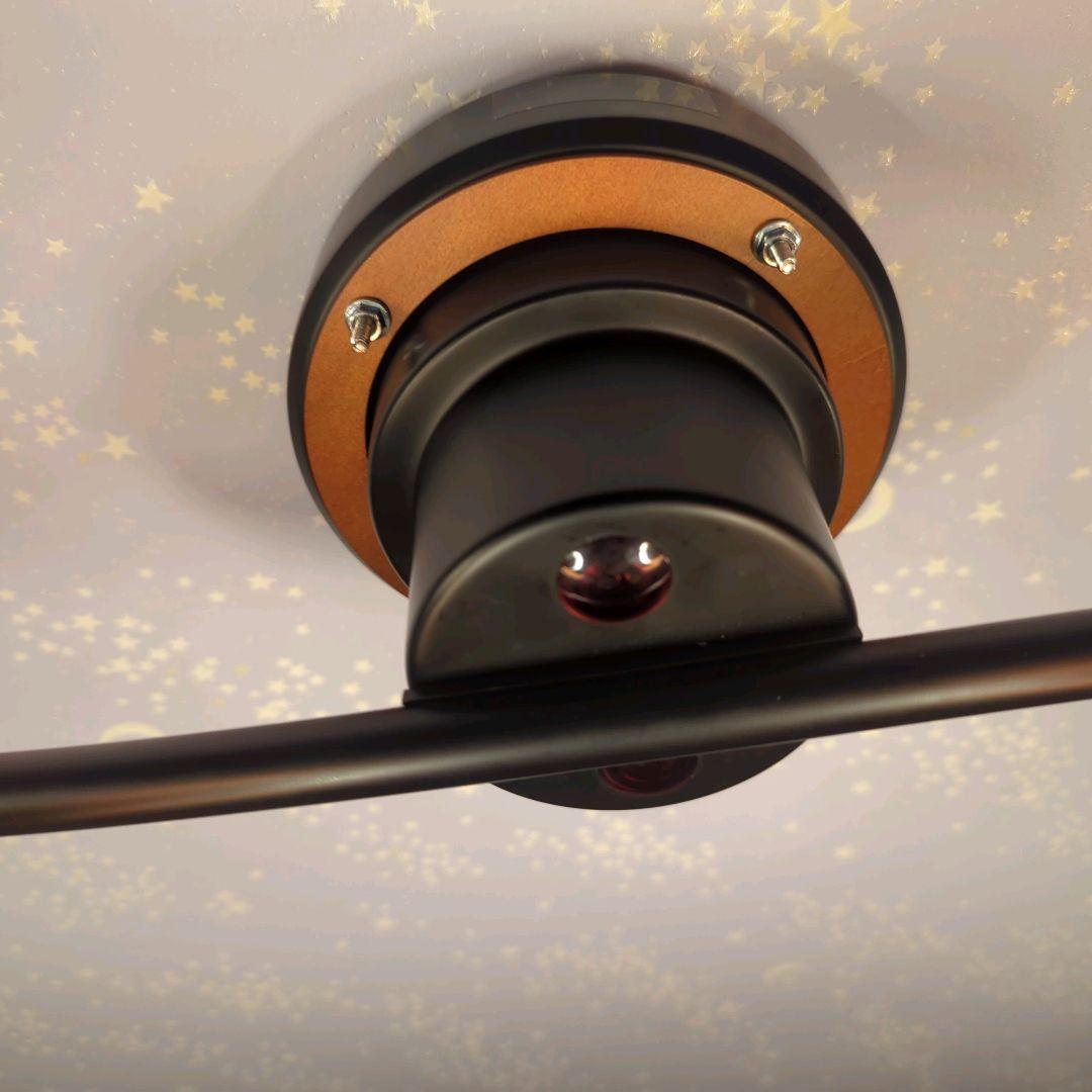 【美品】インターフォルム　シーリングライト　北欧ブラックアーチ　LT-5271