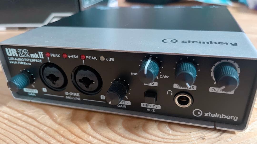 steinberg UR22 mkⅡ オーディオインターフェース スタインバーグ