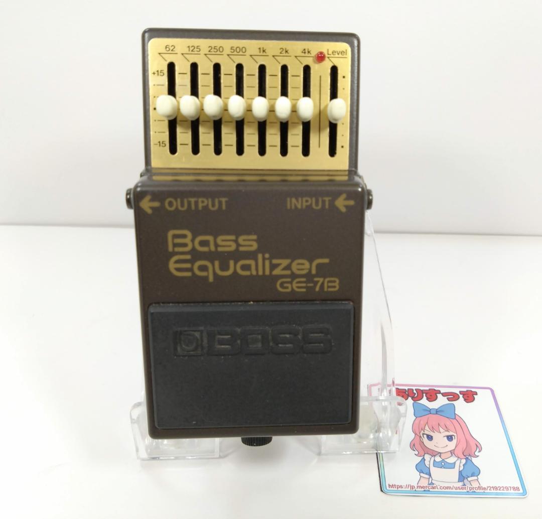 b*r様 BOSS GE-7B 1991年 日本製 Bass Equalizer