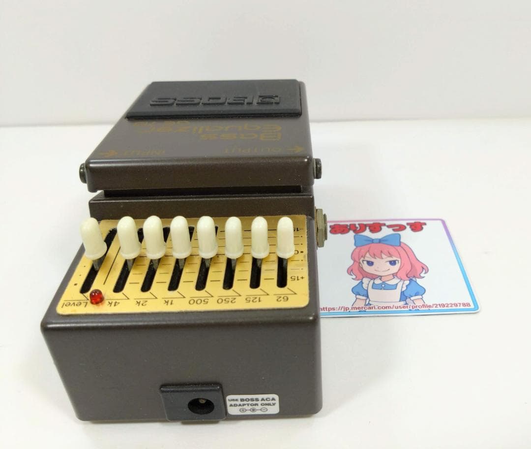 b*r様 BOSS GE-7B 1991年 日本製 Bass Equalizer