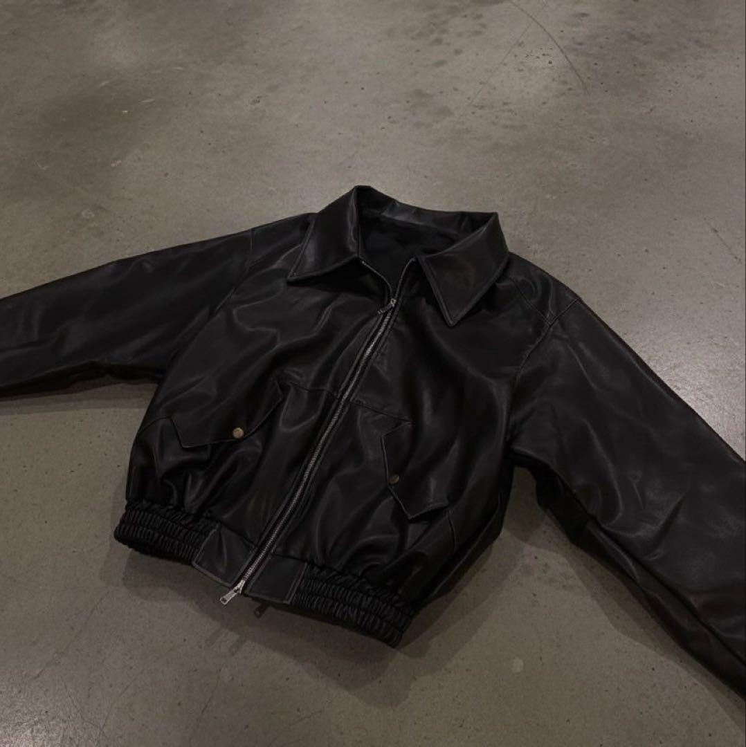 ジャケット・アウター leather jacket 00s