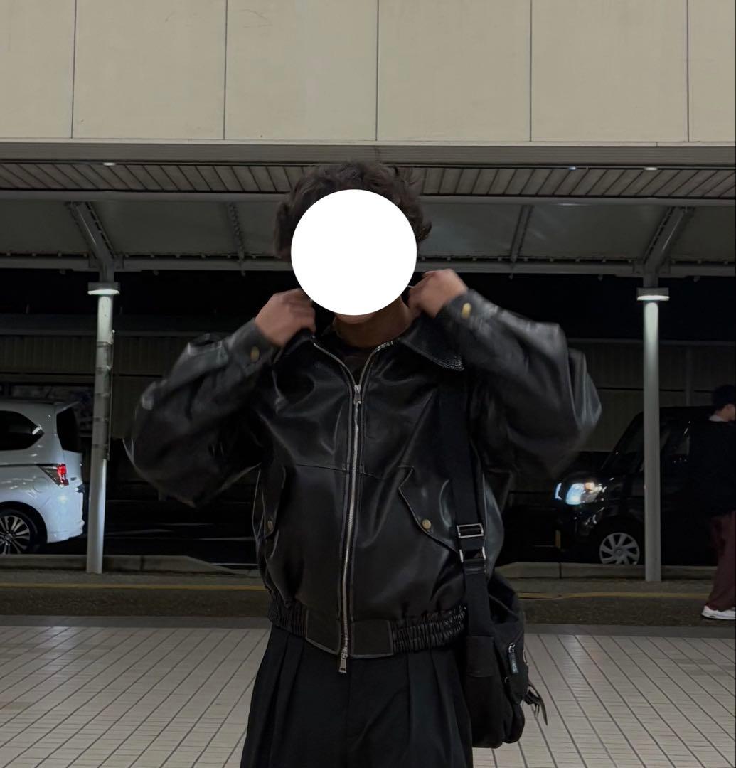 ジャケット・アウター leather jacket 00s