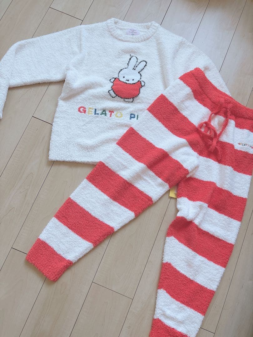 ジェラートピケ × ディック・ブルーナ ルームウェア 上下セット