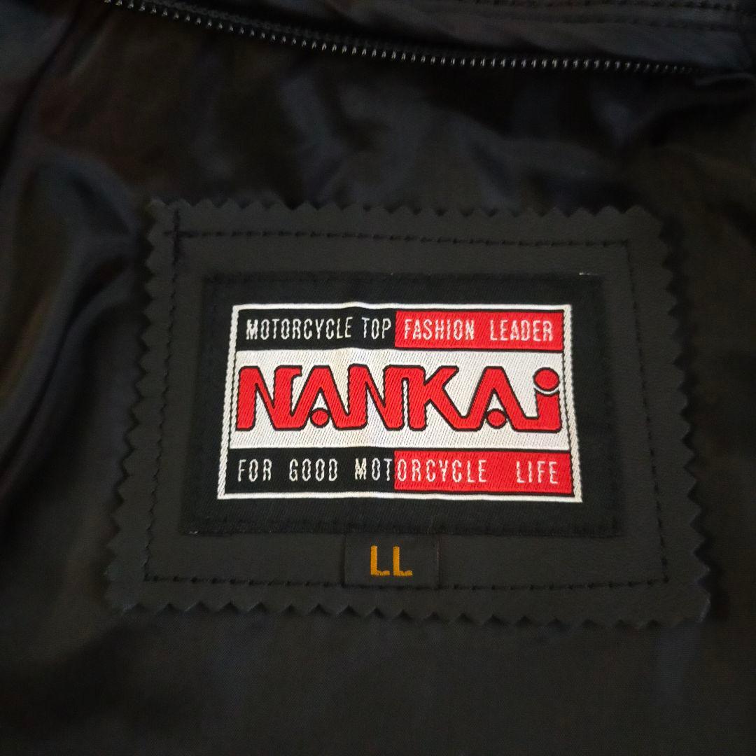 Man　美品　NANKAI　南海　ライナー付きシングルライダースジャケット