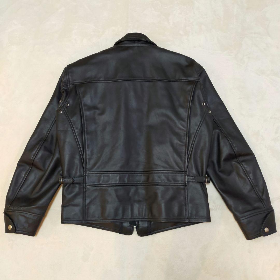 Man　美品　NANKAI　南海　ライナー付きシングルライダースジャケット