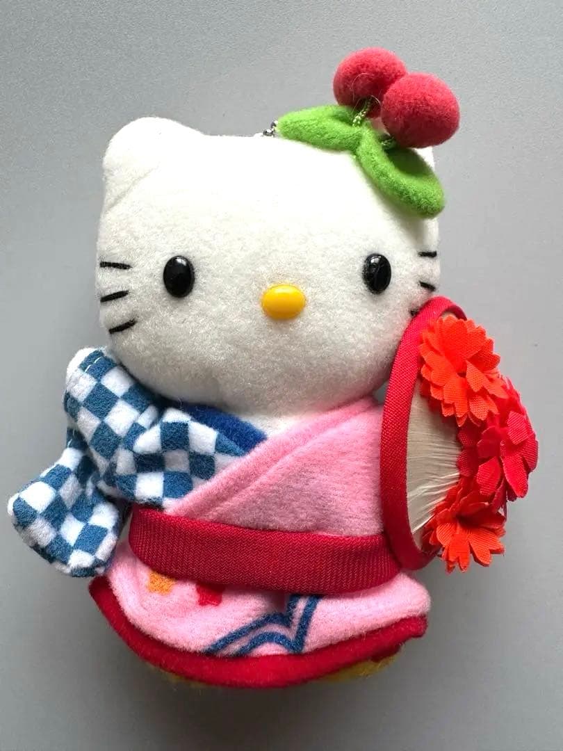 レア　ご当地キティ　山形　花笠　ぬいぐるみ