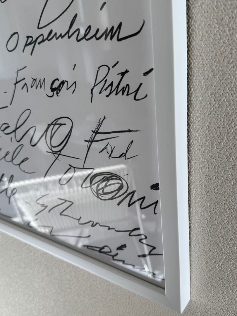 Cy Twombly: print 1972 ポスター　サイトゥオンブリー額装