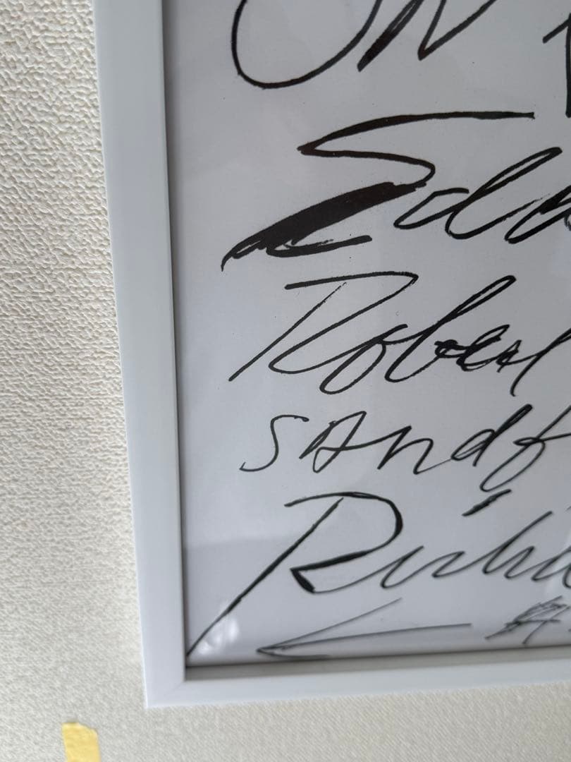 Cy Twombly: print 1972 ポスター　サイトゥオンブリー額装