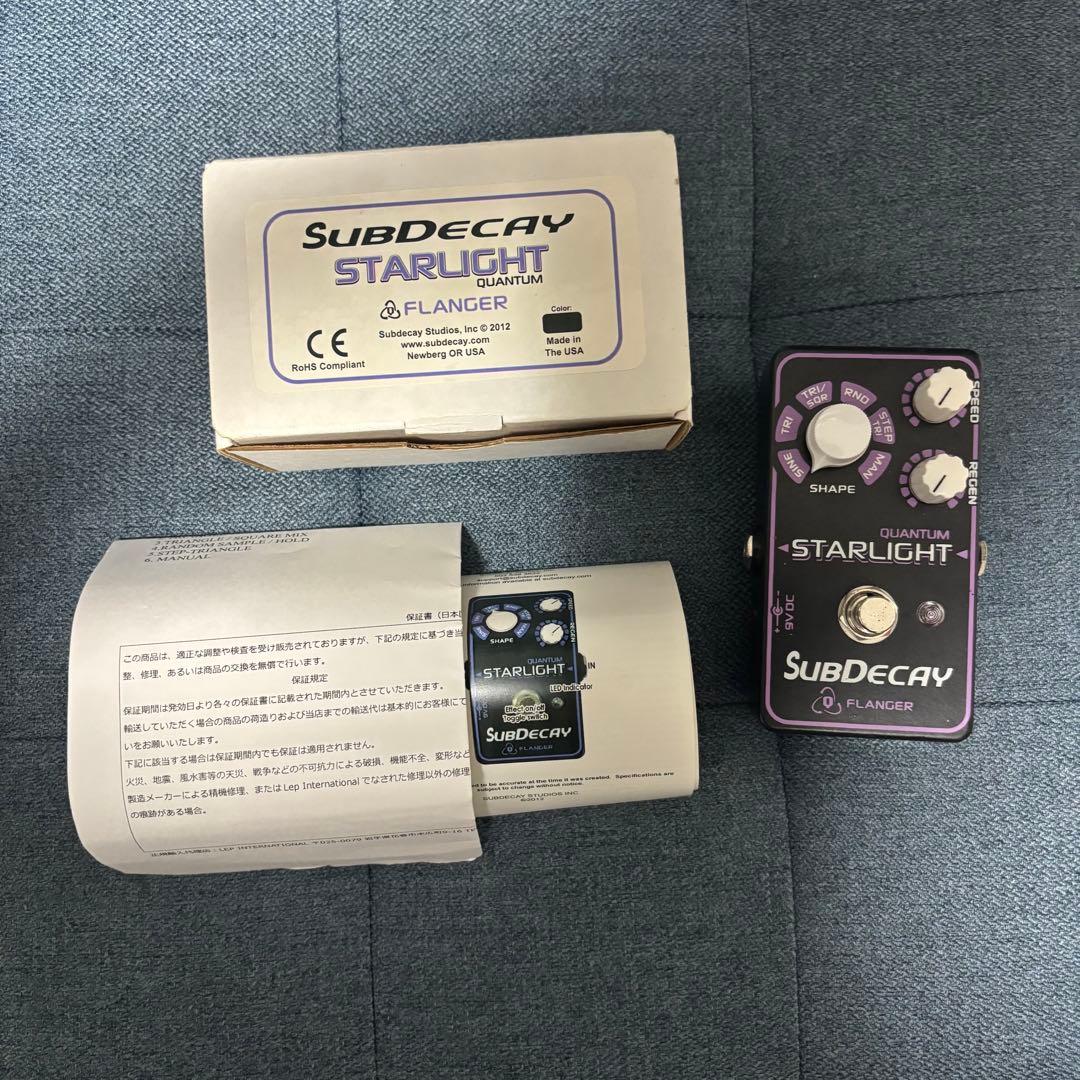 ギター Subdecay Starlight Quantum Flanger