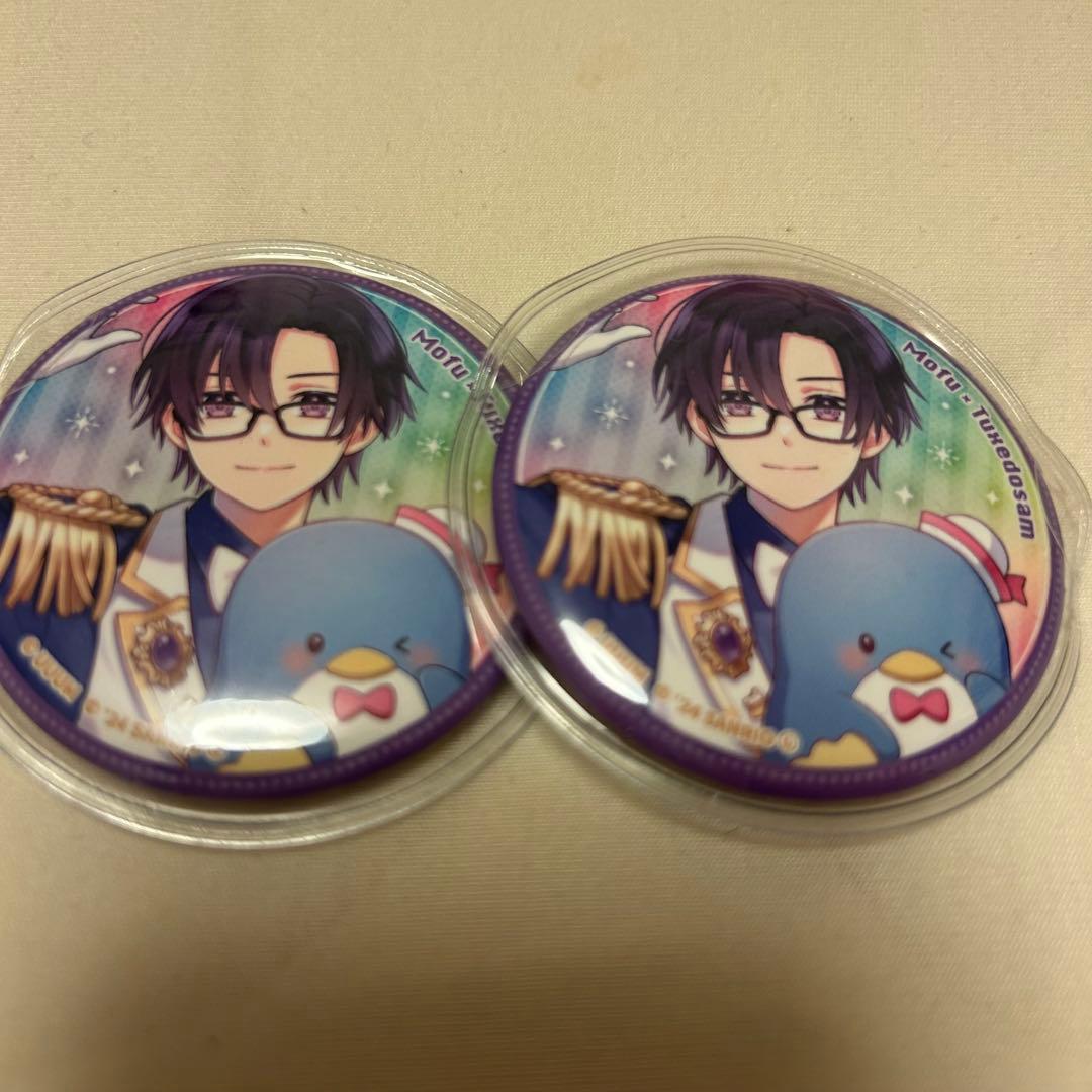 カラフルピーチ【もふ】缶バッジまとめ売り 75個